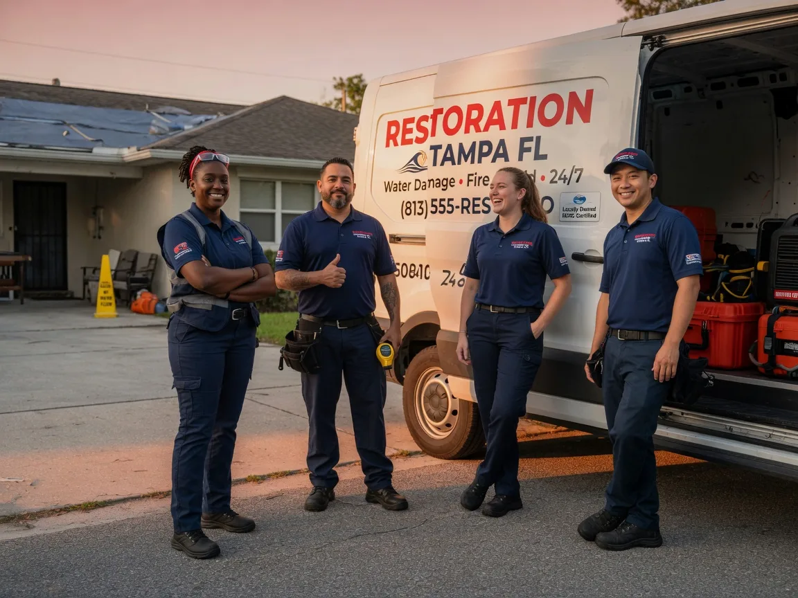 Water Damage Restoration company in Rew, PA